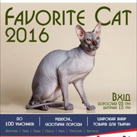 Котовиставка-шоу Favorite cat 2016